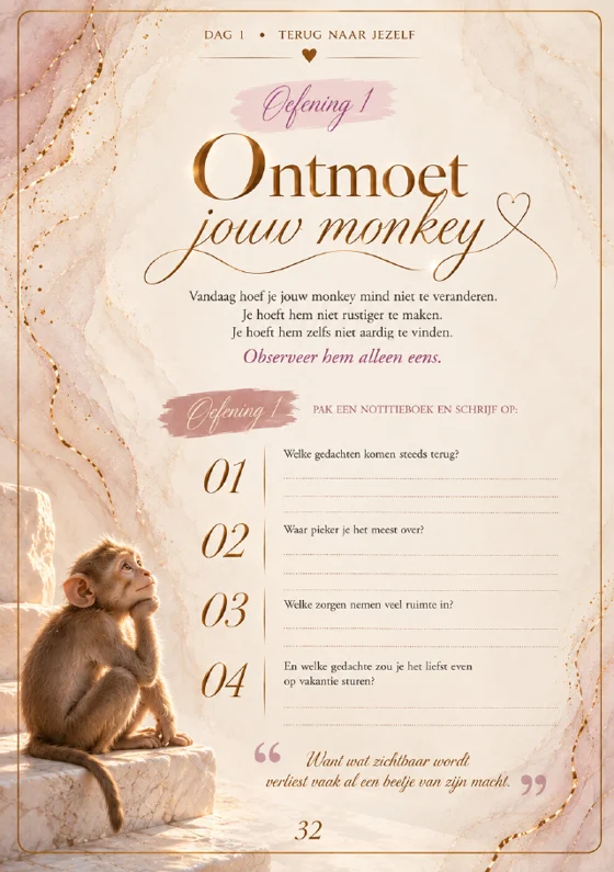 Oefening: Ontmoet jouw monkey