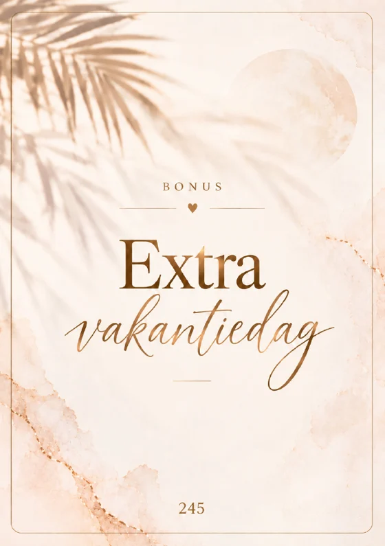 Bonuspagina: Extra vakantiedag